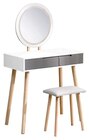 Schminktisch mit Spiegel und Hocker Angebote bei porta Möbel Euskirchen für 89,00 €