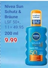 Sun Schutz & Bräune LSF 50+ bei GLOBUS im Homburg Prospekt für 9,99 €