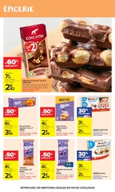 Promos Kinder dans le catalogue "Carrefour market" de Carrefour Market Kinder en promo dans le catalogue Carrefour Market à la page 36