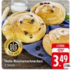 Hefe-Rosinenschnecken bei E center im Schwaikheim Prospekt für 3,49 €