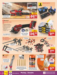 Bohrmaschine im Netto Marken-Discount Prospekt "Aktuelle Angebote" mit 57 Seiten (Osnabrück)