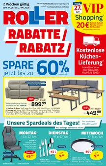 Bürostuhl im aktuellen ROLLER Prospekt (Jena) Bürostuhl im ROLLER Prospekt "ROLLER RABATTE RABATZ" mit 16 Seiten (Jena)