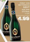 Sekt Angebote von Fürst von Metternich bei EDEKA Voerde für 4,99 €