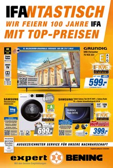 Fernseher im expert Prospekt "Top Angebote" mit 26 Seiten (Cuxhaven)