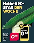 Gurke bei Netto mit dem Scottie im Erkner Prospekt für 0,49 €