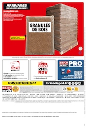 Granulé Bois Angebote im Prospekt "PRIX DÉPÔT" von Brico Dépôt Granulé Bois Angebote im Prospekt "PRIX DÉPÔT" von Brico Dépôt auf Seite 12