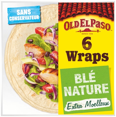 OLD EL PASO 6 Wraps