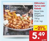 Netto Marken-Discount - Hähnchen Gyros oder Kebab Angebot im Prospekt Hähnchen Gyros oder Kebab bei Netto Marken-Discount im Prospekt "" für 5,49 €