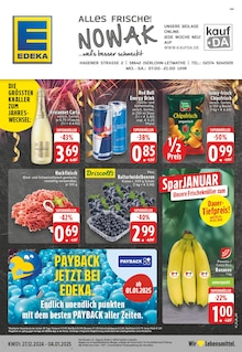 Aktueller EDEKA Prospekt "Aktuelle Angebote" Seite 1 von 24 Seiten für Iserlohn