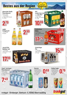 Jacobs im Trinkgut Prospekt "Aktuelle Angebote" mit 4 Seiten (Regensburg)