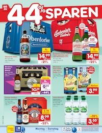 Mineralwasser Angebot im aktuellen Netto Marken-Discount Prospekt auf Seite 4