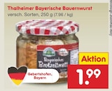 Bayerische Bauernwurst bei Netto Marken-Discount im Georgensgmünd Prospekt für 1,99 €