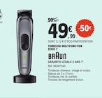 Tondeuse Multifonction Serie 7 - Braun - E.Leclerc à Sartrouville Tondeuse Multifonction Serie 7 - Braun en promo chez E.Leclerc Sartrouville à 49,99 €