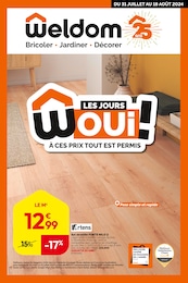 Prospectus Weldom à Houilles "LES JOURS WOUI ! À CES PRIX TOUT EST PERMIS", 8 pages, 31/07/2024 - 18/08/2024