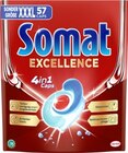 Spülmaschinen-Caps 4 in 1 Excellence Angebote von Somat bei Thomas Philipps Landshut für 7,99 €