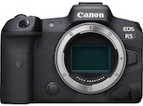 EOS R5 Body Systemkamera, 8,01 cm Display Touchscreen, WLAN im MediaMarkt Saturn Prospekt zum Preis von 2.989,00 €