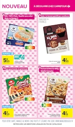 Offre Saumon surgelé dans le catalogue Carrefour du moment à la page 5