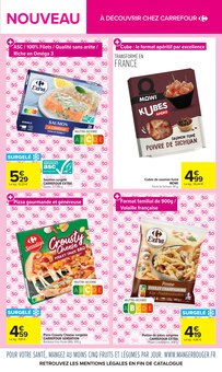 Promotion Pizza surgelée dans le prospectus Carrefour, valable du 02/06/2026 au 29/06/2026 Promo Pizza surgelée dans le catalogue Carrefour du moment à la page 5