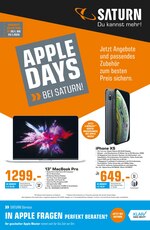 Saturn Prospekt "APPLE DAYS BEI SATURN!", 8 Seiten, für Gelsenkirchen, 20.01.2020 - 26.01.2020 Saturn Prospekt "APPLE DAYS BEI SATURN!", 8 Seiten, für Gelsenkirchen, 20.01.2020 - 26.01.2020