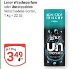 Wäscheparfum Angebote von Lenor bei GLOBUS Homburg für 3,49 €