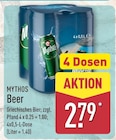 Beer im ALDI Nord Prospekt Beer von Mythos im aktuellen ALDI Nord Prospekt für 2,79 €