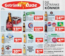Bier im aktuellen Getränke Oase Prospekt (Soest) Bier im Getränke Oase Prospekt "Aktuelle Angebote" mit 1 Seiten (Soest)