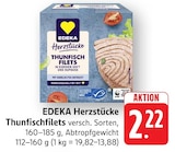 Herzstücke Thunfischfilets Angebote von EDEKA bei E center Esslingen für 2,22 €