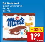 Monte Snack von Zott im aktuellen Netto Marken-Discount Prospekt für 1,99 €