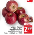 Äpfel Magic Star im Angebot bei E center in Göppingen Äpfel Magic Star Angebote von Unsere Heimat bei E center Göppingen für 2,99 €