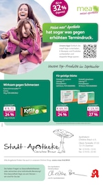 mea - meine apotheke Apotheken Prospekt der aktuellen Woche mit 4 Seiten, gültig von 01.09.2026 bis 30.09.2026, in Dornhan und Umgebung Aktueller mea - meine apotheke Apotheken Prospekt in Dornhan und Umgebung, "Unsere September-Angebote" mit 4 Seiten, 01.09.2026 - 30.09.2026