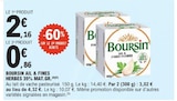 Ail & fines herbes 39% mat.Gr. - BOURSIN dans le catalogue E.Leclerc