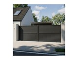 Portail aluminium coulissant celtis 3m75 - Blooma - Brico Dépôt à Pau Portail aluminium coulissant celtis 3m75 - Blooma en promo chez Brico Dépôt Pau à 949,00 €