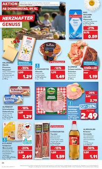 Sahne im aktuellen Kaufland Prospekt (Essen) Sahne im Kaufland Prospekt "Aktuelle Angebote" mit 63 Seiten (Essen)