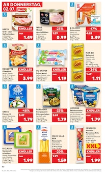 Kartoffelsalat im Kaufland Prospekt "Hier bin ich richtig" mit 75 Seiten (München)