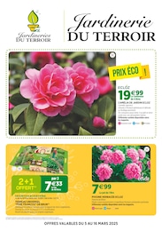 Prospectus Jardineries du terroir à Détrier, "Jardinerie DU TERROIR", 4 pages, 05/03/2025 - 16/03/2025