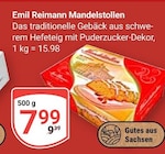 Aktuelle Zucker Angebote bei GLOBUS in Jena Aktuelles Mandelstollen Angebot bei GLOBUS in Jena ab 7,99 €