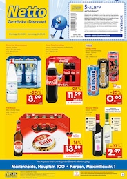 Netto Marken-Discount Prospekt für Erftstadt mit 2 Seiten Netto Marken-Discount Prospekt für Erftstadt: "DER ORT, AN DEM DU IMMER AUSGEZEICHNETE PREISE FINDEST.", 2 Seiten, 23.03.2026 - 28.03.2026