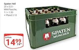 Spaten Hell Angebote von Spaten München bei GLOBUS Bensheim für 14,99 €
