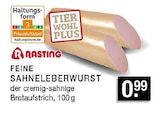 Feine Sahneleberwurst Angebote von Rasting bei EDEKA Bottrop für 0,99 €