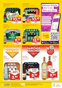 Getränke im Netto Marken-Discount Prospekt "DER ORT, AN DEM DU IMMER AUSGEZEICHNETE PREISE FINDEST." mit 2 Seiten (Berlin)