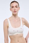 Brassière sans coutures DAISY avec broderie - Monoprix Margaret Brassière sans coutures DAISY avec broderie à 11,99 € dans le catalogue Monoprix Margaret