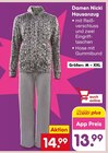 Damen Nicki Hausanzug Angebote bei Netto Marken-Discount Freiberg für 13,99 €