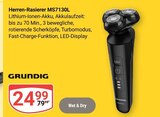 Aktuelles Herren-Rasierer MS7130L Angebot bei GLOBUS in Krefeld ab 24,99 €