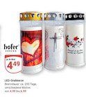 LED-Grabkerze im Angebot bei GLOBUS in Rodgau LED-Grabkerze Angebote von hofer bei GLOBUS Rodgau für 4,49 €