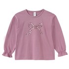 Mädchen Langarmshirt mit Schleifen-Print im aktuellen Ernstings family Prospekt für 8,99 €