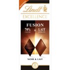 Tablette Fusion - LINDT EXCELLENCE en promo chez Carrefour Montrouge à 2,30 €