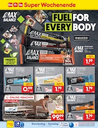 Proteinriegel Angebot & Preis im aktuellen Netto Marken-Discount Prospekt Proteinriegel Angebot im aktuellen Netto Marken-Discount Prospekt auf Seite 63