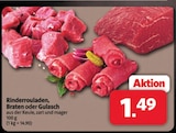 Rinderrouladen bei Markant Nordwest im Butjadingen Prospekt für 1,49 €