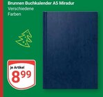 Buchkalender A5 Miradur im Angebot bei GLOBUS in Viersen Buchkalender A5 Miradur Angebote von Brunnen bei GLOBUS Viersen für 8,99 €