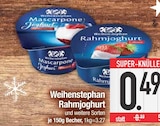 Weihenstephan im EDEKA Prospekt Rahmjoghurt von Weihenstephan im aktuellen EDEKA Prospekt für 0,49 €